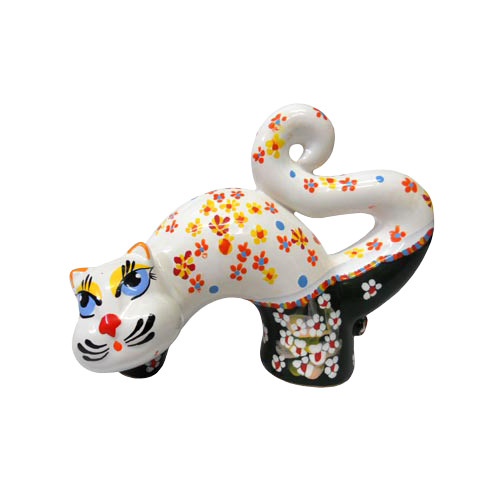 Gato de cerámica 15 cm

